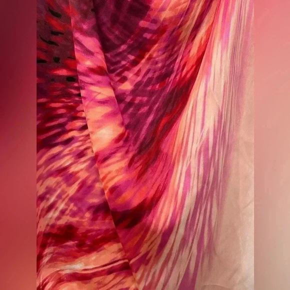 Sheer Back Cowl Neck Tank Top Size S​ - Picture 2 of 7